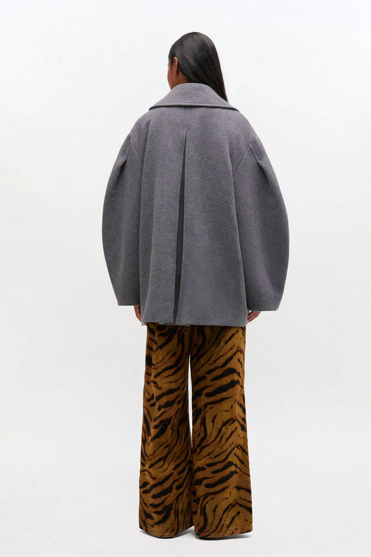 Ganni - Wool Midi Coat