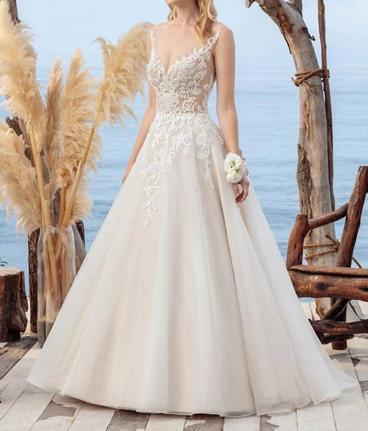 Casablanca - Coral Gown