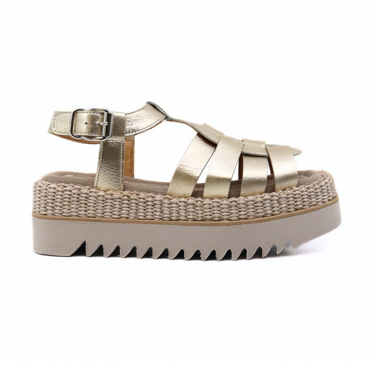 Laura Bellariva - Women Rafia Corda Dust Platform Sandals