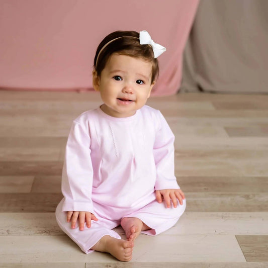 Cuclie - Layette Embroidered One Piece