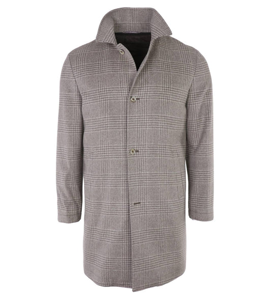 Ravazzolo - Men's Loro Piana Cashmere Topcoat With Zip-out Goose Down Lining