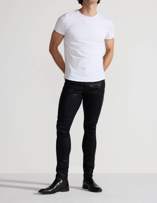 Monfrere - Preston Coated Denim Cargo Pants