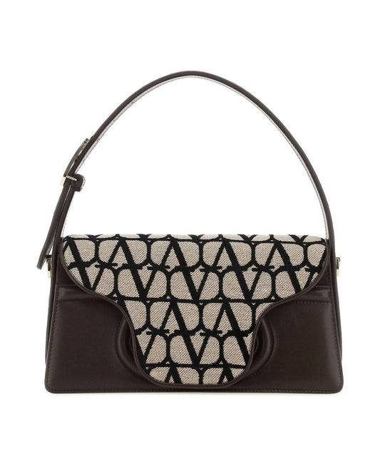 Valentino Garavani - Women's Toile Iconographe Leather Le Grand Deuxieme Bag