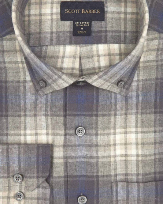 Scott Barber - Men's Bold Plaid Shirt