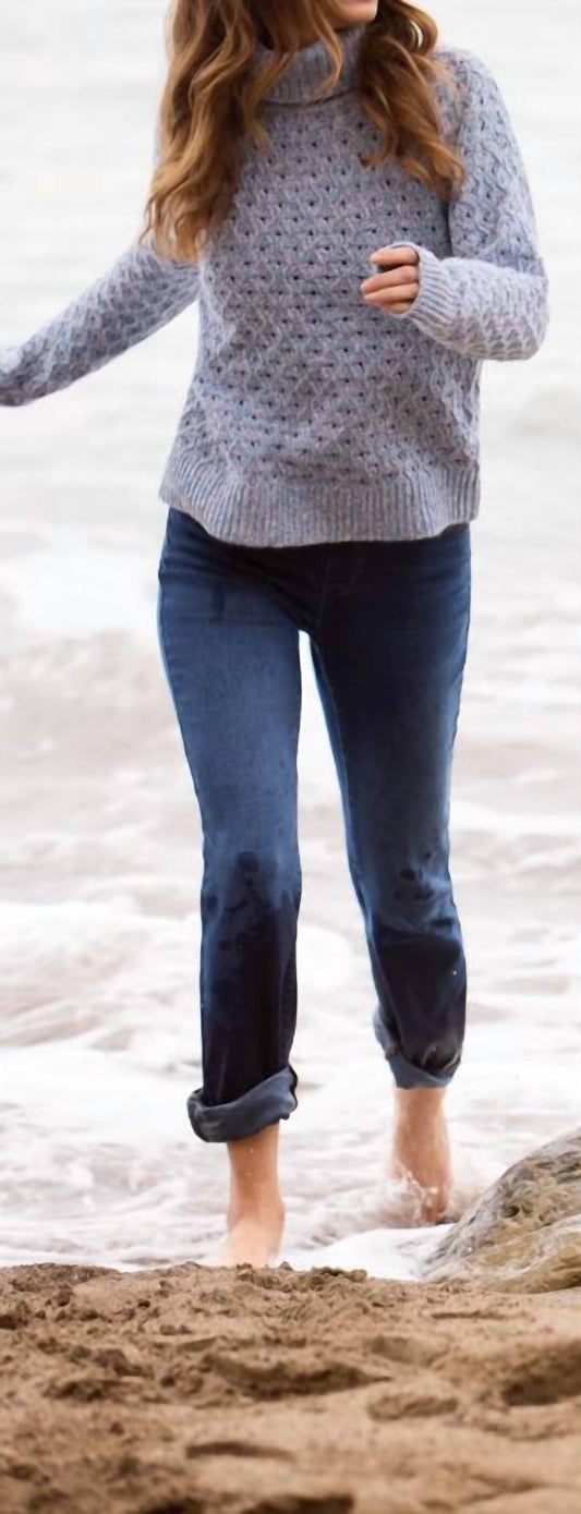 Tribal - Audrey Boundless Stretch Denim Straight Leg Crop Jeans