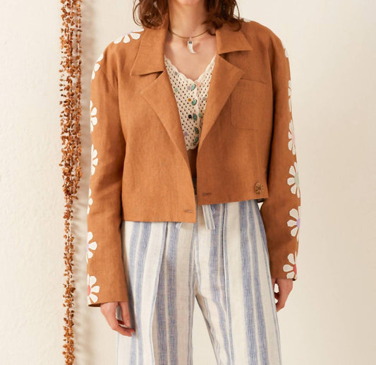 Alix Of Bohemia - Archer Fawn Daisy Blazer