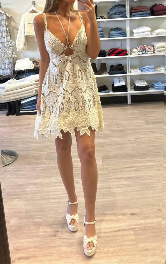 Elliatt - Kyla Halter Mini Dress