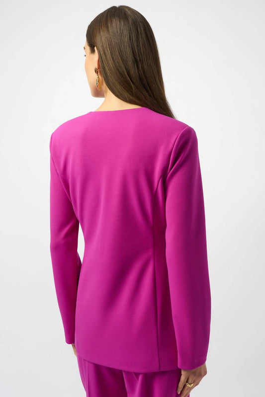 Joseph Ribkoff - Button Front Fitted Blazer