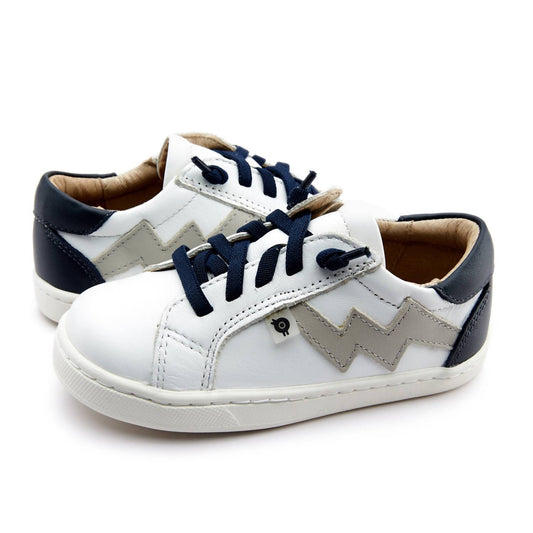 Oldsoles - Boys Bolty Runner Slip On Leather Shoes