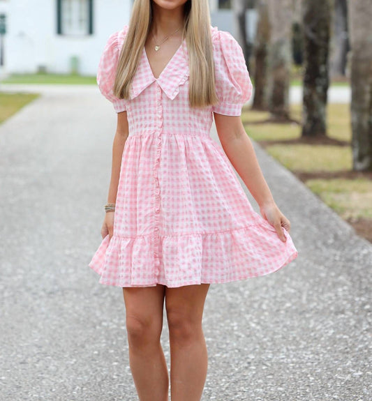 Tcec - Gabriella Gingham Dress