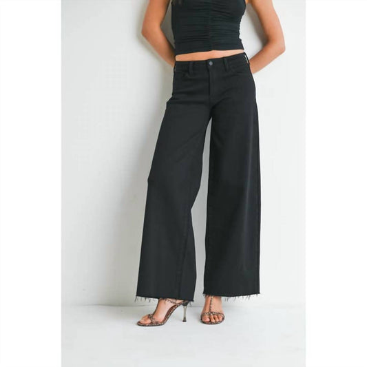 Just Usa - Not So Far Away Relaxed Wide Leg Jeans
