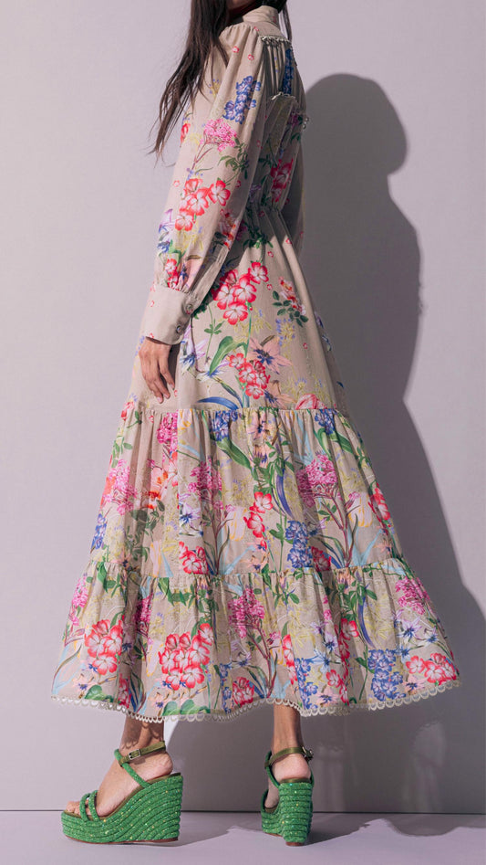 Charo Ruiz - Lotus Long Dress