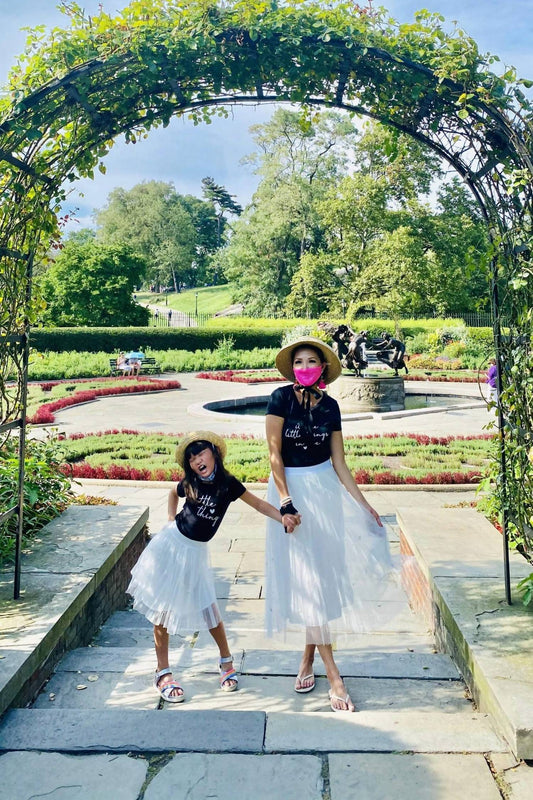 Eva Franco - Girl's Isla Pleated Pearl Skirt