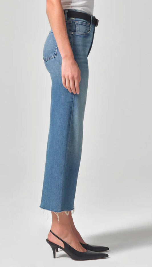 Citizens Of Humanity - Lyra Crop Wide Leg Jeans