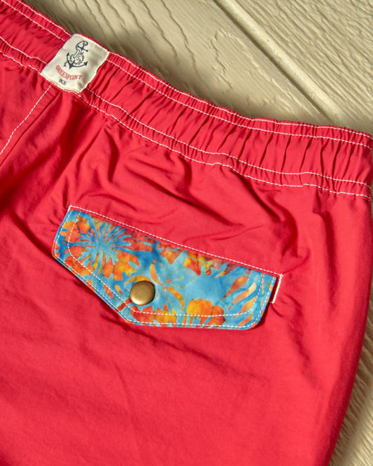 Quaker Marine Supply Co. - Men's Cove Lined Swim Trunks