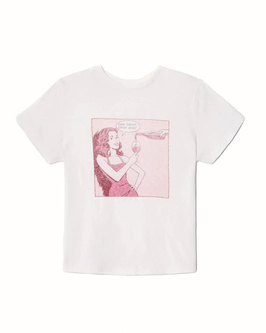 Re/Done - Classic Drink Wine Tee
