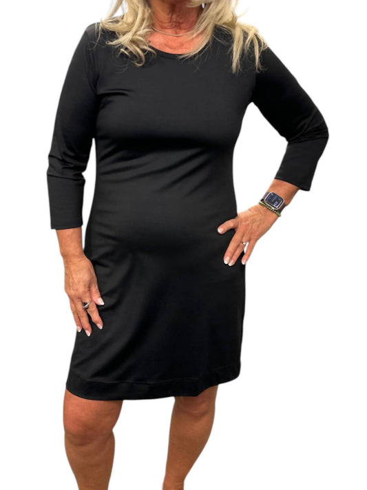 Lulu-B - 3/4 Sleeve Mini Dress