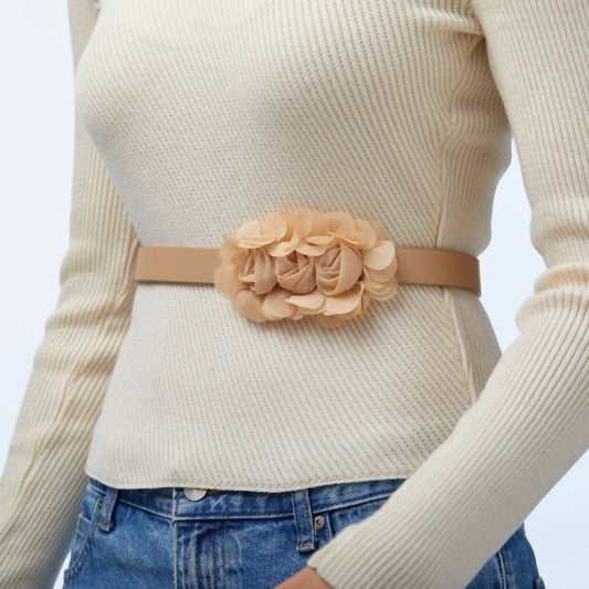 Lele Sadoughi - Women's Petunia Flower Belt