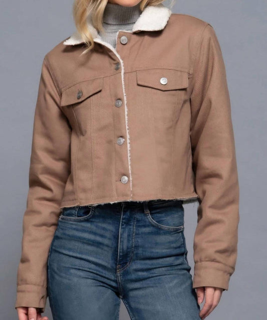 Bijourocks - Sherpa Lined Jacket