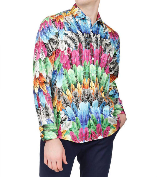 Barabas - Feathers Long Sleeve Shirt