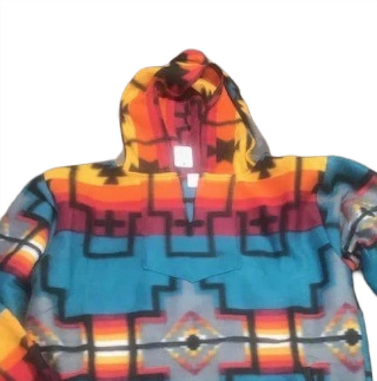 El Paso Saddleblanket - Unisex Navaho Fleece Hoodie