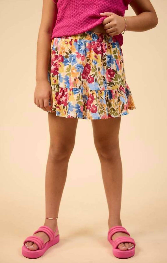 Sadie & Sage - Tween Girl's Nature Palette Skirt