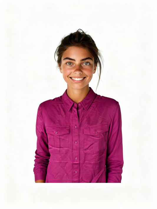 Ralph Lauren - Satin Shantung Shirt