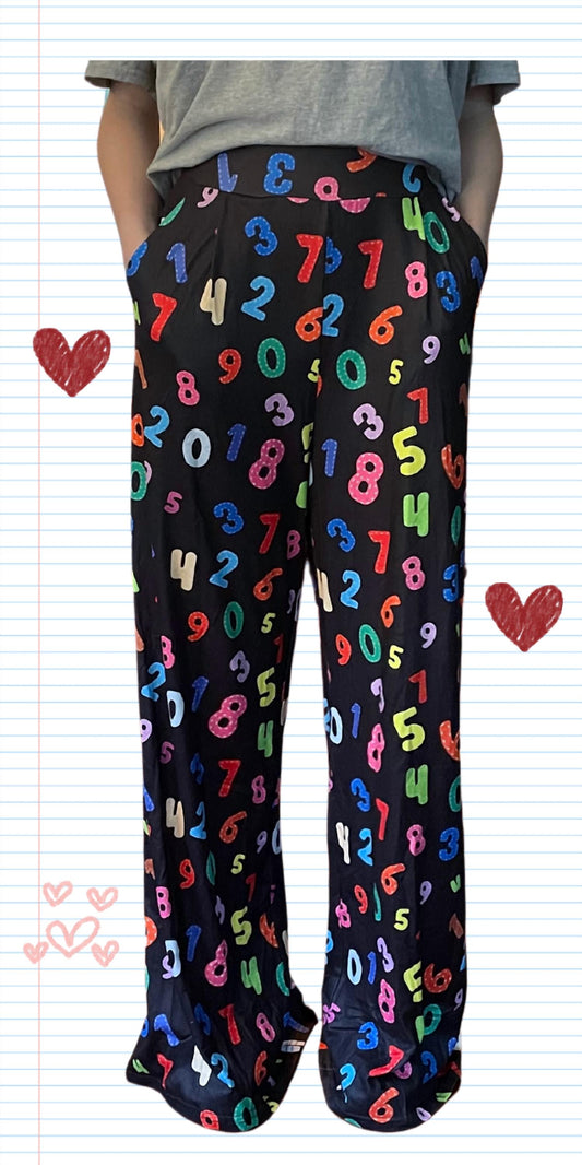 Tennessee & Co. - 123 Fun Teacher Palazzo Pants