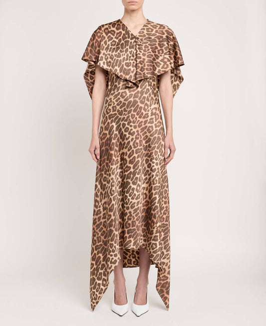 Stella Mccartney - Leopard Print Midi Dress