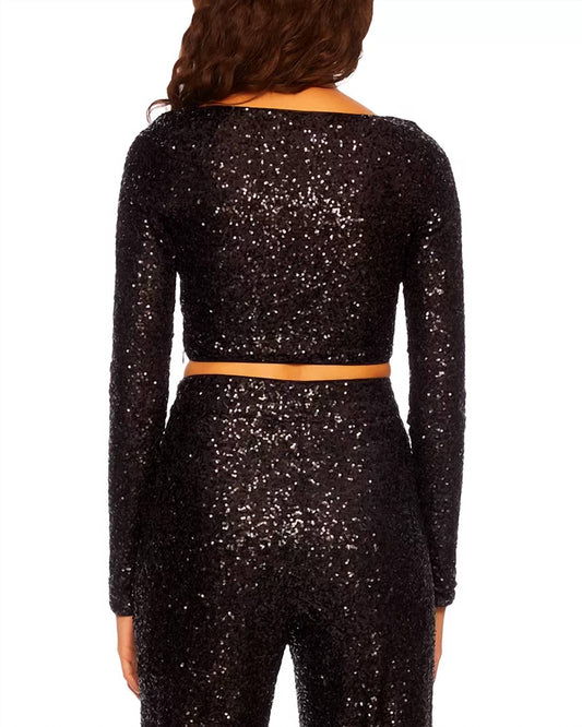 Sequin Square Top