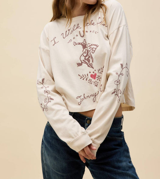 Daydreamer - Johnny Cash Walk The Line Meet and Greet Long Sleeve Tee