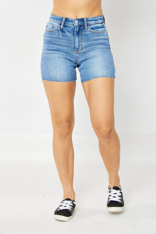Judy Blue - High Waist Cut Off Shorts