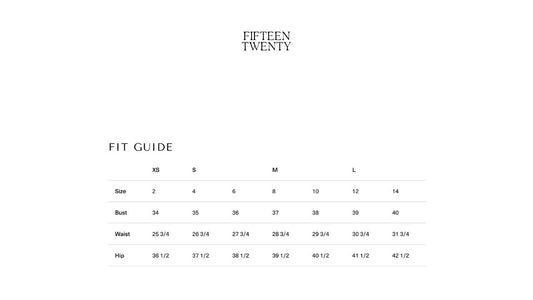 Fifteen Twenty - Celia Cropped Pants