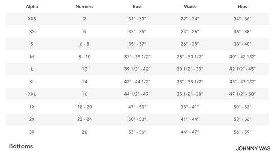 Johnny Was - camono paisley