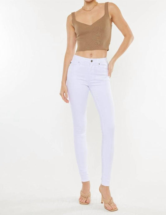 ALABASTER HIGH RISE SUPER SKINNY JEANS