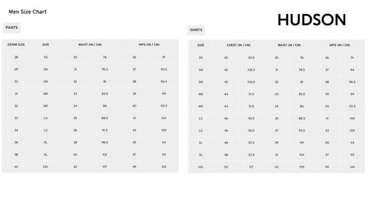 Hudson - MEN'S BLINDER BIKER JEAN