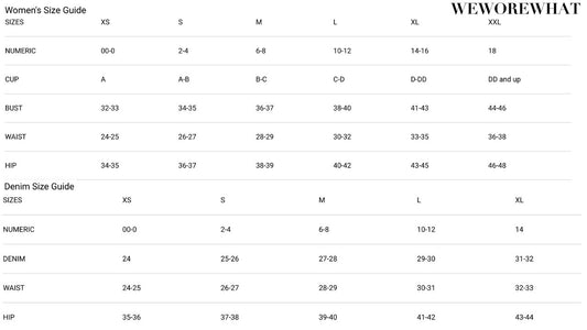 We Wore What - Bike Short