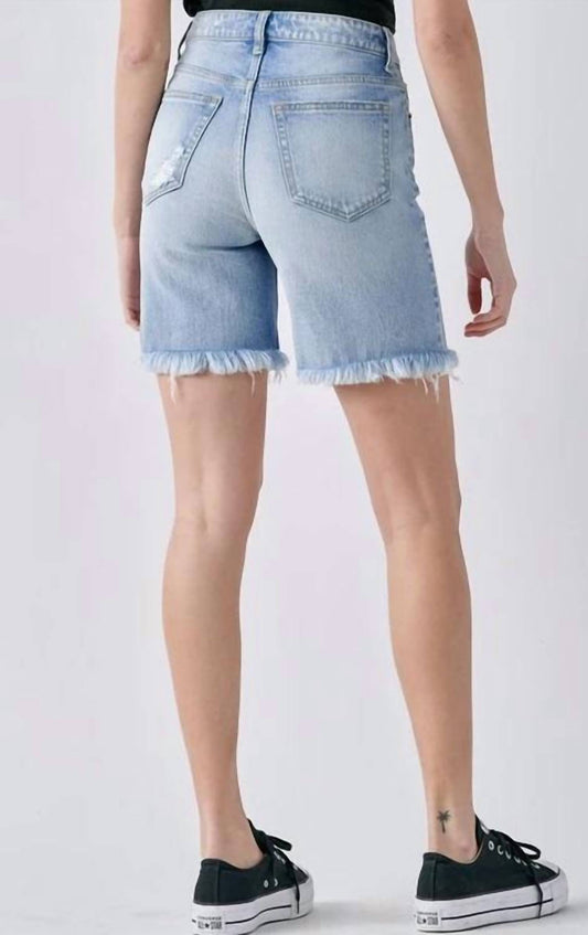 CELLO FRAYED BERMUDA SHORTS