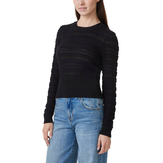 Habitual - Textured Crewneck Cotton Sweater