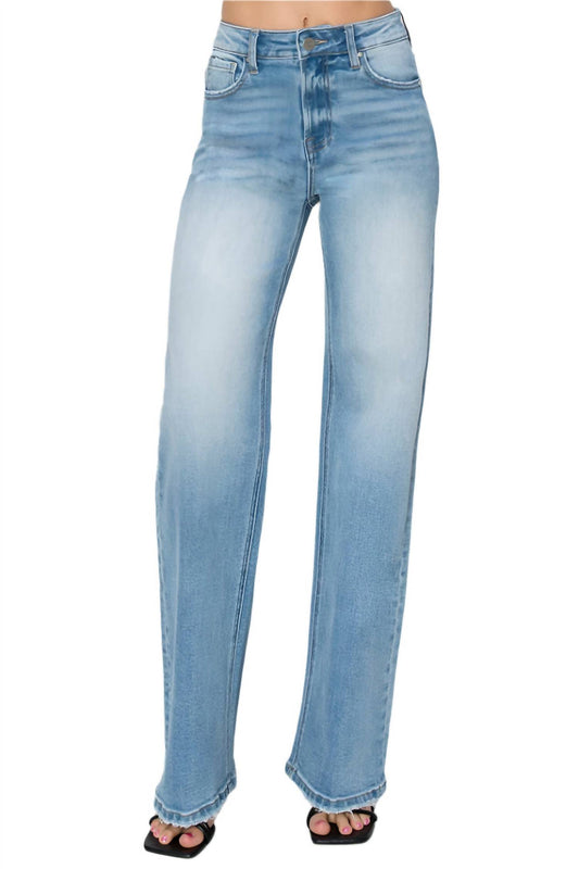 Risen - Haven High Rise Straight Leg Jeans