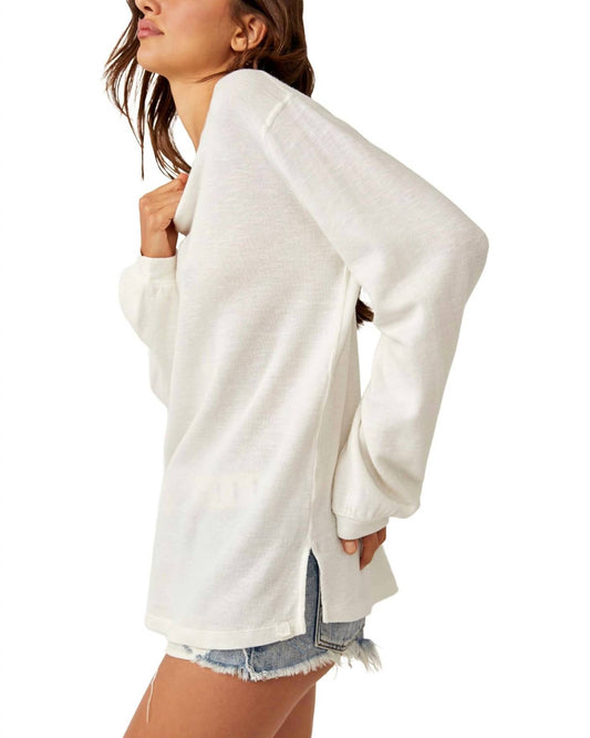 Free People - Soul Song Long Sleeve Tee