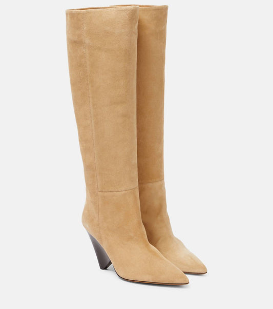 Isabel Marant - Preloved Lakita Knee High Suede Boots