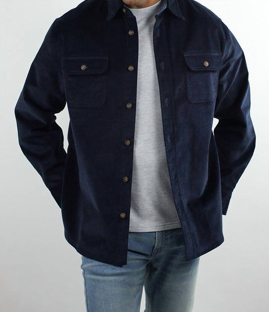 Jachs New York - Stretch Corduroy Overshirt