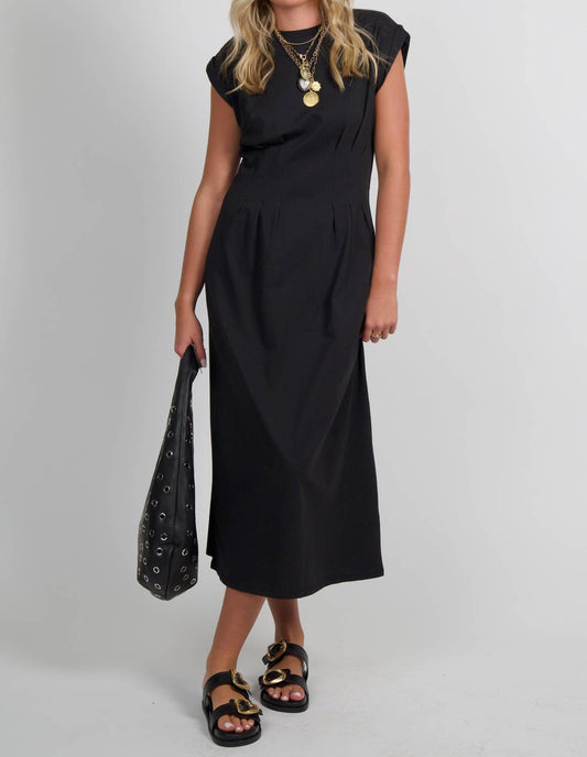 Frame - Jersey Nipped Midi Dress
