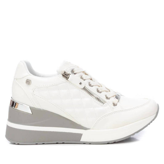 Xti - Women's Leather Quilted Sneakers