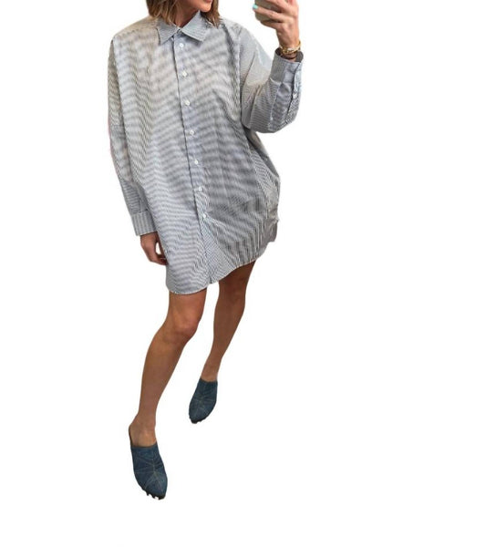 Striped Popline Shirt