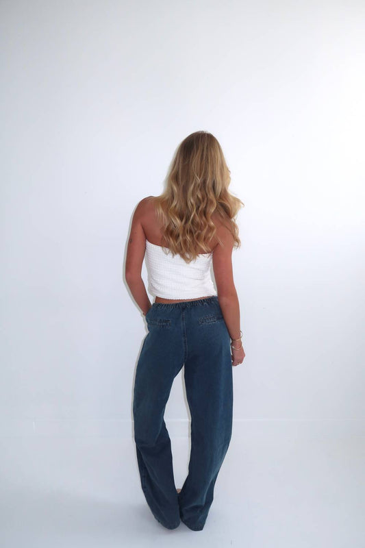 Loucia - Wide Leg Baby Jeans