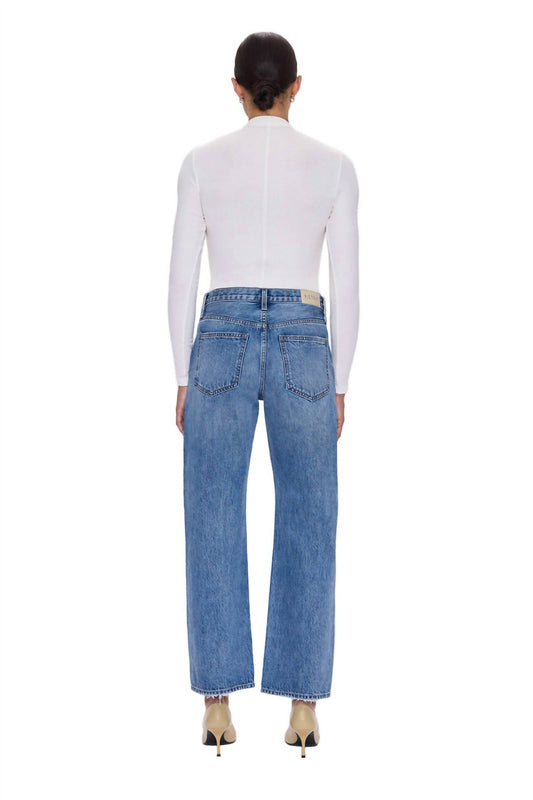 Pistola - Lexi Bowed Straight Leg Jeans