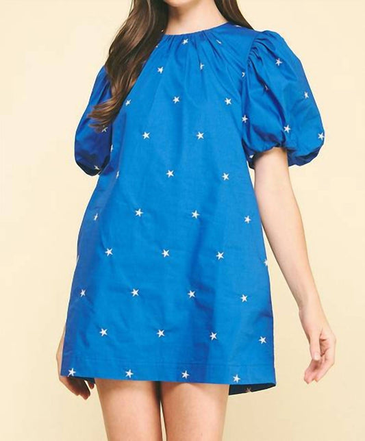 Pinch - Stars Over Our Hearts Mini Dress