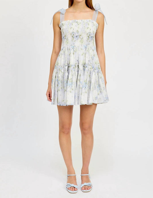 En Saison - SCARLET MINI DRESS